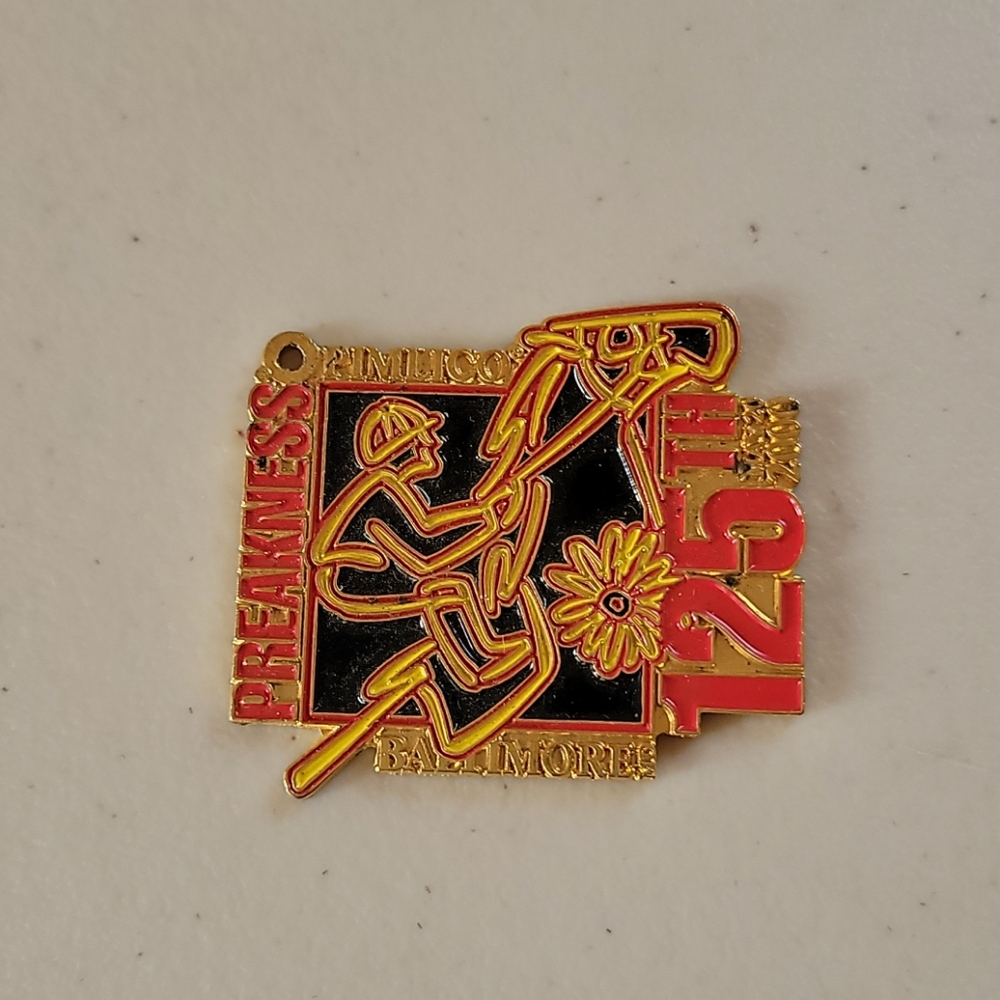 Preakness 125th Horse Racing Pendant